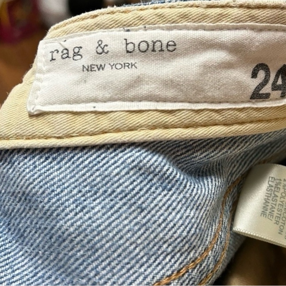 Rag And Bone Patchwork Jeans Size 24 - image 3